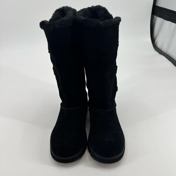 SKECHERS KEEPSAKES CONCEAL WOMEN'S MID HI BOOTS, BLACK style 48363 winter size 8 - Picture 2 of 9